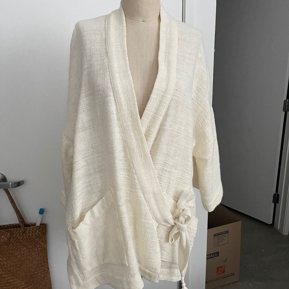 Free People Cover Up Kimono Dolman Sleeves